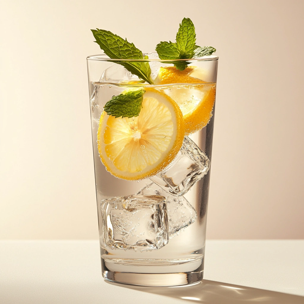 Вода з лимоном або травами